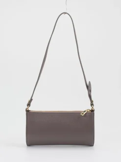Marlon Firenze – Schultertasche aus Kalbleder Taupe