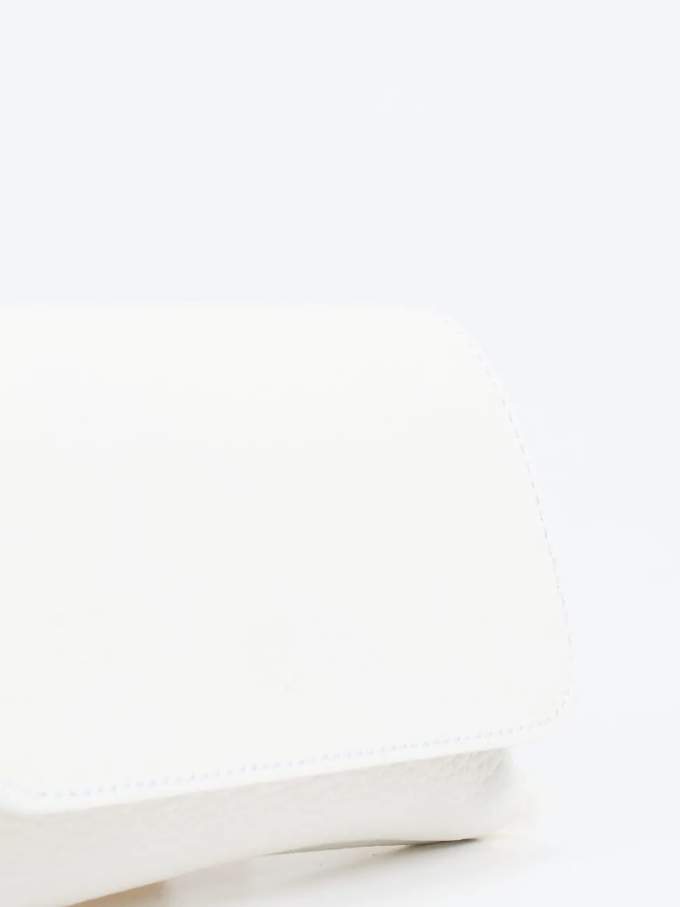 Marlon Firenze – Schultertasche aus Kalbleder Offwhite