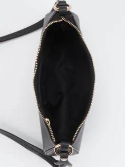 Marlon Firenze – Schultertasche aus Kalbleder Schwarz