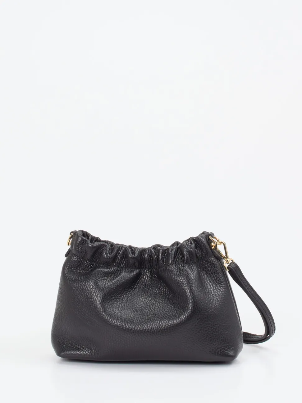 Marlon Firenze – Schultertasche aus Kalbleder Schwarz