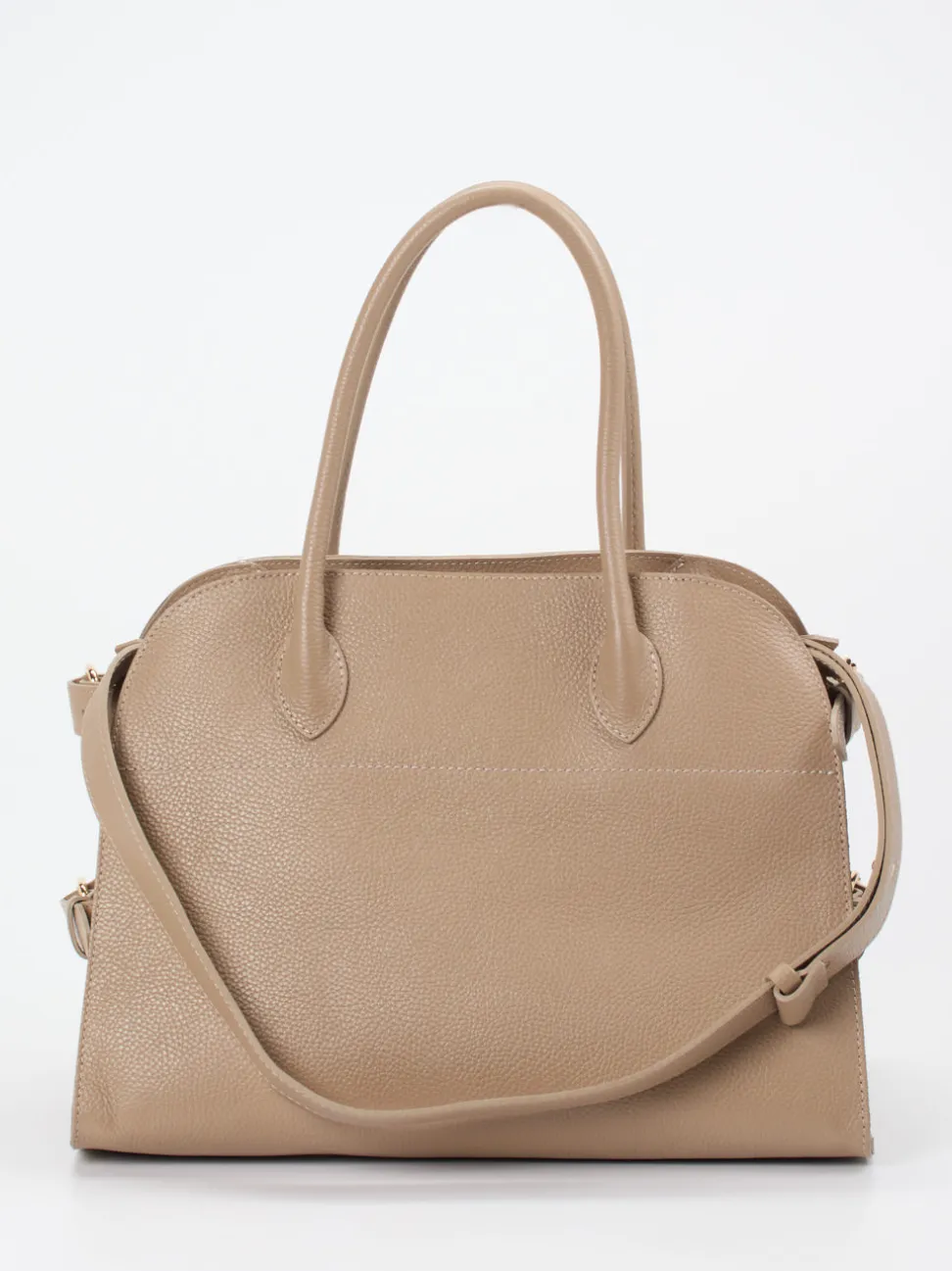 Marlon Firenze – Tote Bag aus Kalbleder in Taupe