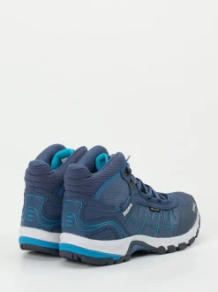Meindl – Wanderschuh aus Mesh und Veloursleder Blau