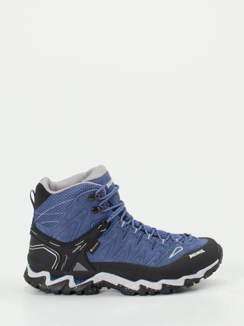 Meindl – Wanderschuhe aus Veloursleder und Mesh blau