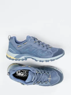 Meindl – Wanderschuhe aus Synthetik und Mesh graublau