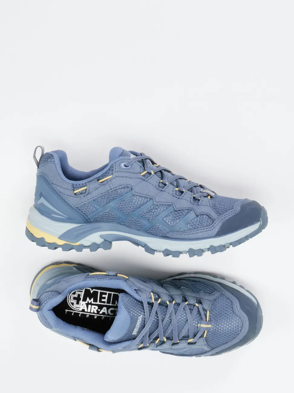 Meindl – Wanderschuhe aus Synthetik und Mesh graublau