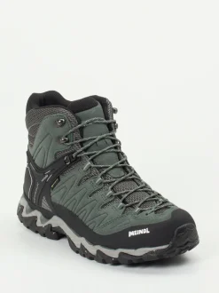 Meindl – Wanderschuhe aus Veloursleder und Mesh grün