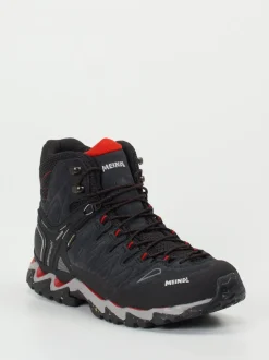 Meindl – Wanderstiefel aus Veloursleder und Mesh schwarz