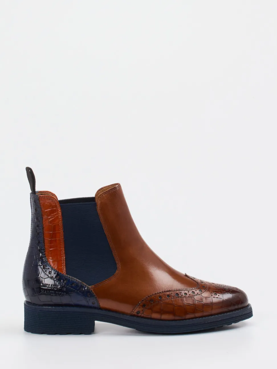 Melvin & Hamilton – Chelsea Boots aus Kalbleder braun