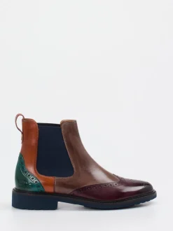 Melvin & Hamilton – Chelsea Boots aus Kalbleder Multi