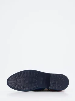 Melvin & Hamilton – Chelsea Boots aus Kalbleder mit Zebrafell