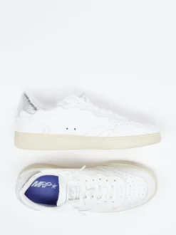MRP – Retro-Sneaker aus Kalbleder in Weiß