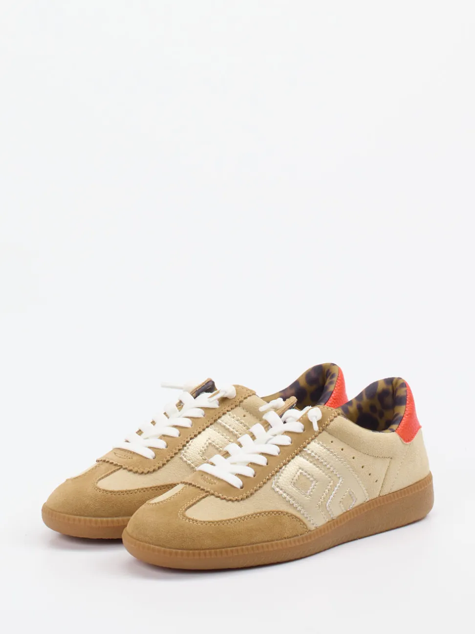 MRP – Retro-Sneaker aus Veloursleder in Braun