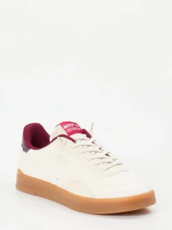 MRP – Sneaker aus Fellimitat Off-White
