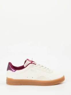 MRP – Sneaker aus Fellimitat Off-White