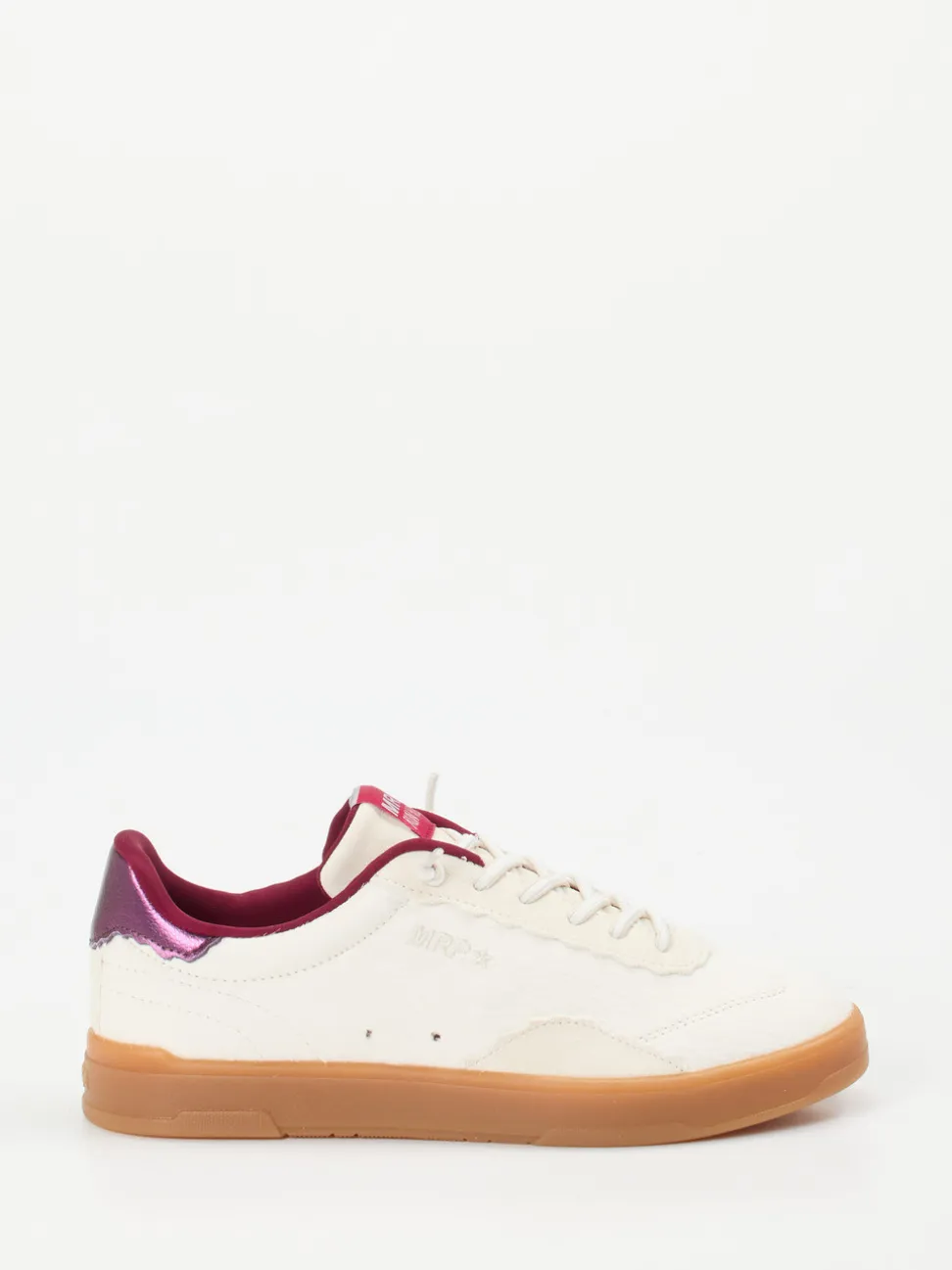 MRP – Sneaker aus Fellimitat Off-White