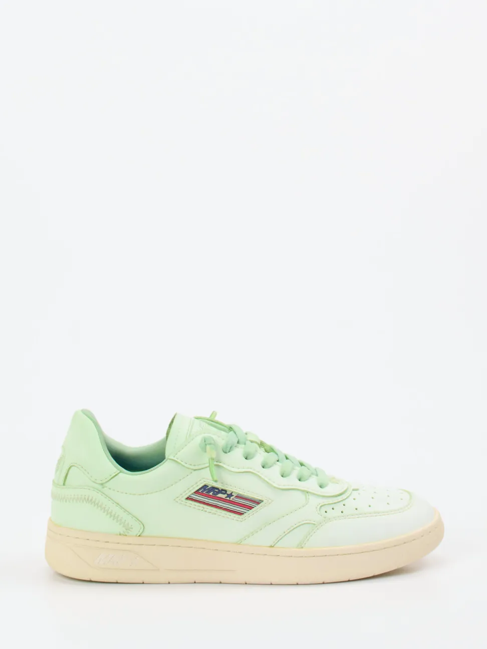 MRP – Sneaker aus Kalbleder in Pastellgrün