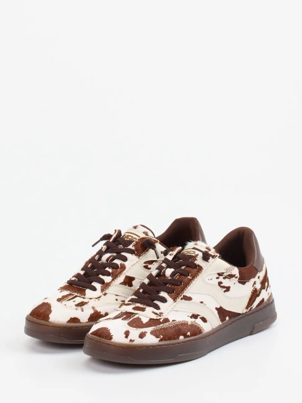 MRP – Sneaker aus Kalbshaarleder im Kuhfell-Look