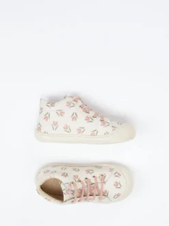 Naturino – Kinder-Sneaker aus Kalbleder cremeweiß