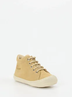 Naturino – Kinder-Sneaker aus Veloursleder beige