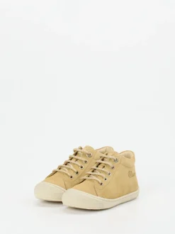 Naturino – Kinder-Sneaker aus Veloursleder beige