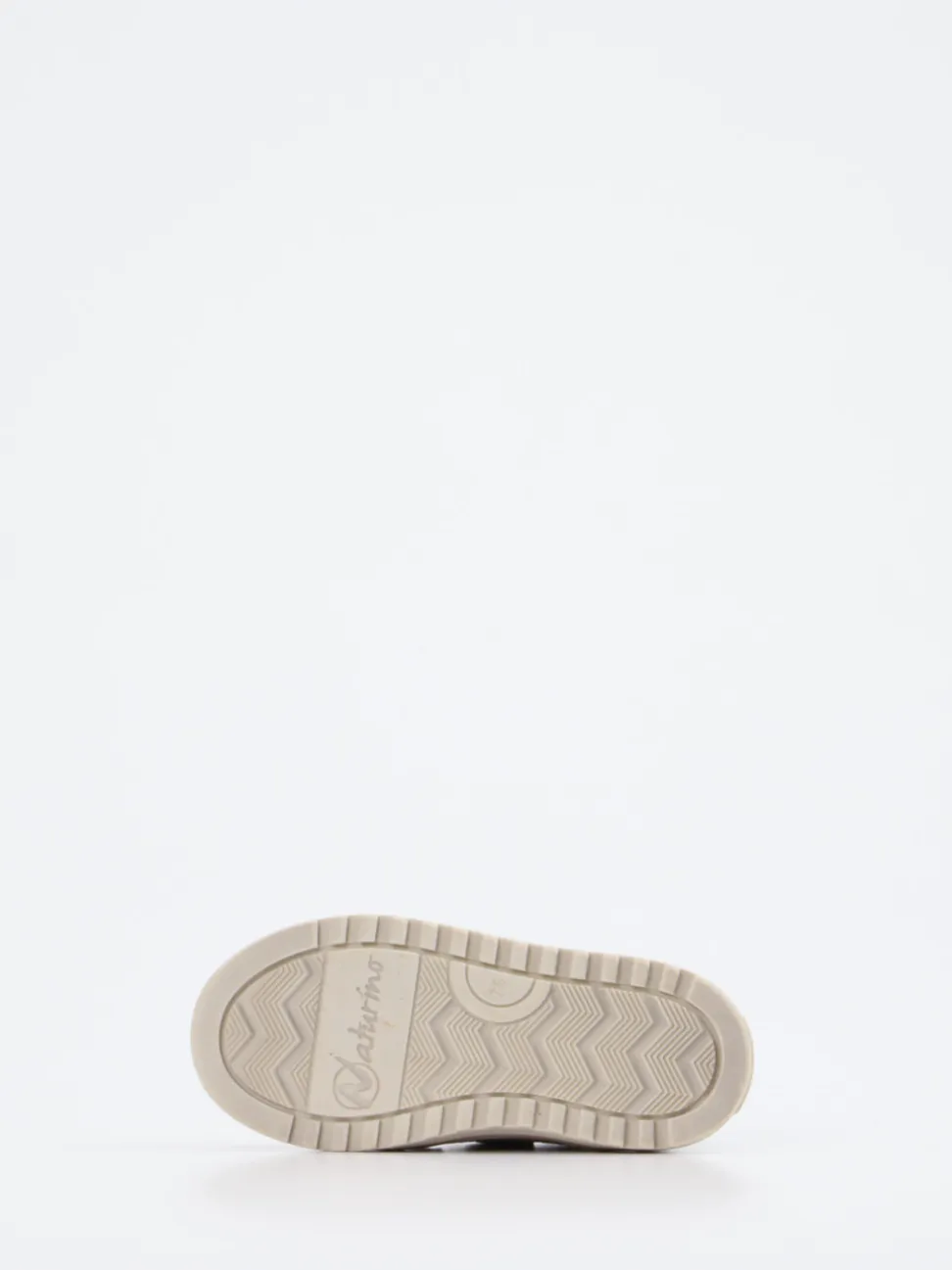 Naturino – Klettsneaker aus Leder Beigebraun