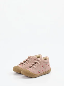 Naturino – Lauflernschuh aus Veloursleder altrosa
