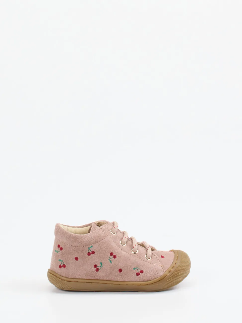 Naturino – Lauflernschuh aus Veloursleder altrosa