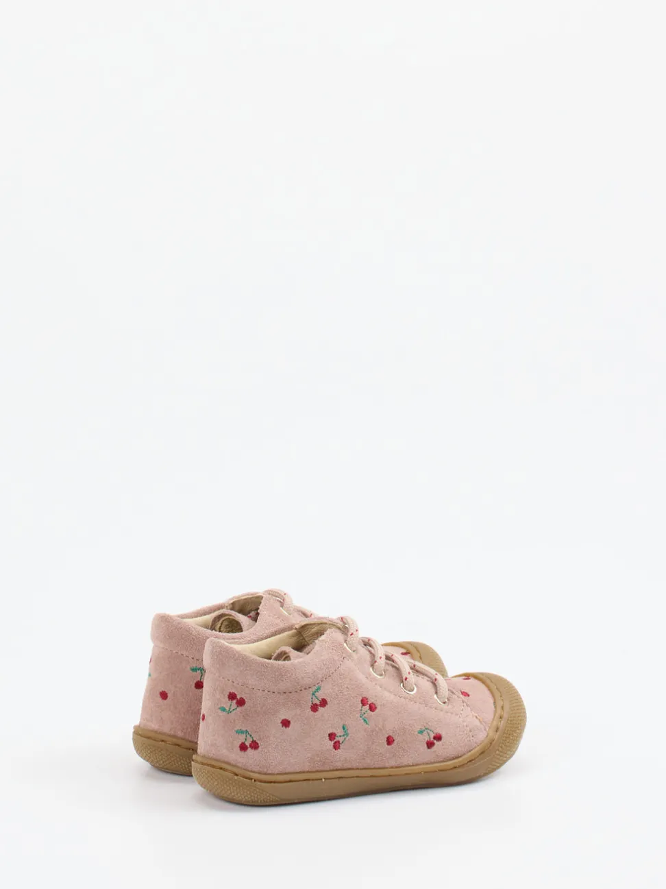 Naturino – Lauflernschuh aus Veloursleder altrosa