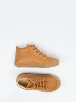 Naturino – Lauflernschuhe aus Kalbleder Cognac