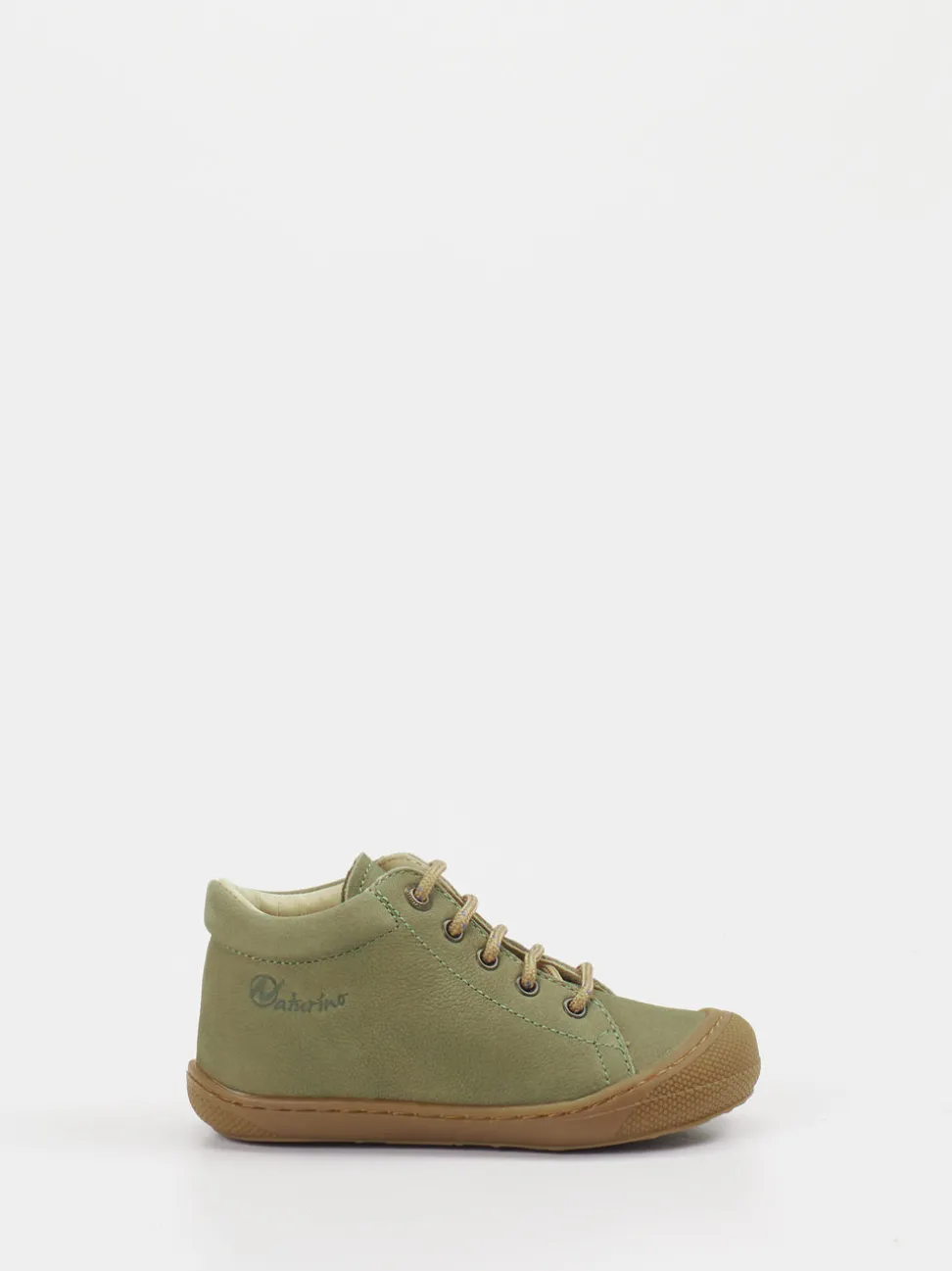 Naturino – Lauflernschuhe aus Leder olivgrün