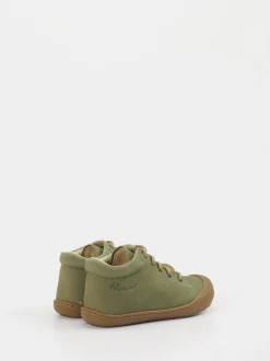 Naturino – Lauflernschuhe aus Leder olivgrün