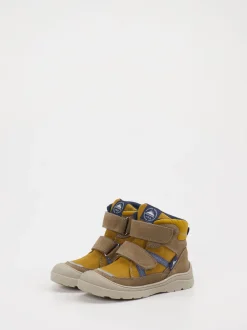 Naturino – Outdoor-Stiefelette aus Leder ockergelb
