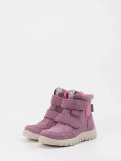 Naturino – Winterstiefel aus Veloursleder pink