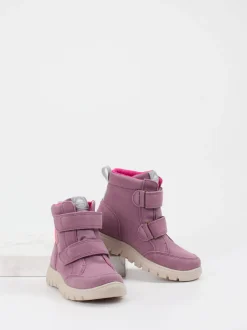 Naturino – Winterstiefel aus Veloursleder pink