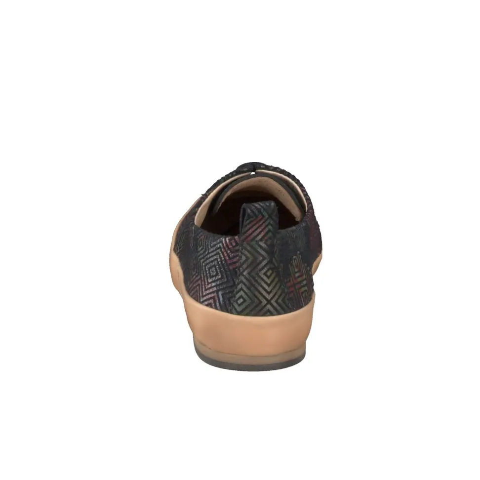 Neosens – Schnürschuhe aus Leder mit Multicolor-Muster