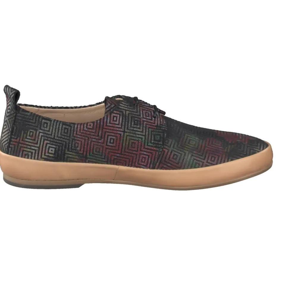 Neosens – Schnürschuhe aus Leder mit Multicolor-Muster