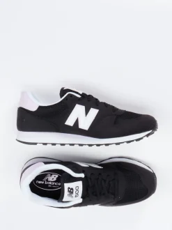New Balance – Retro-Sneaker aus Textil in Schwarz