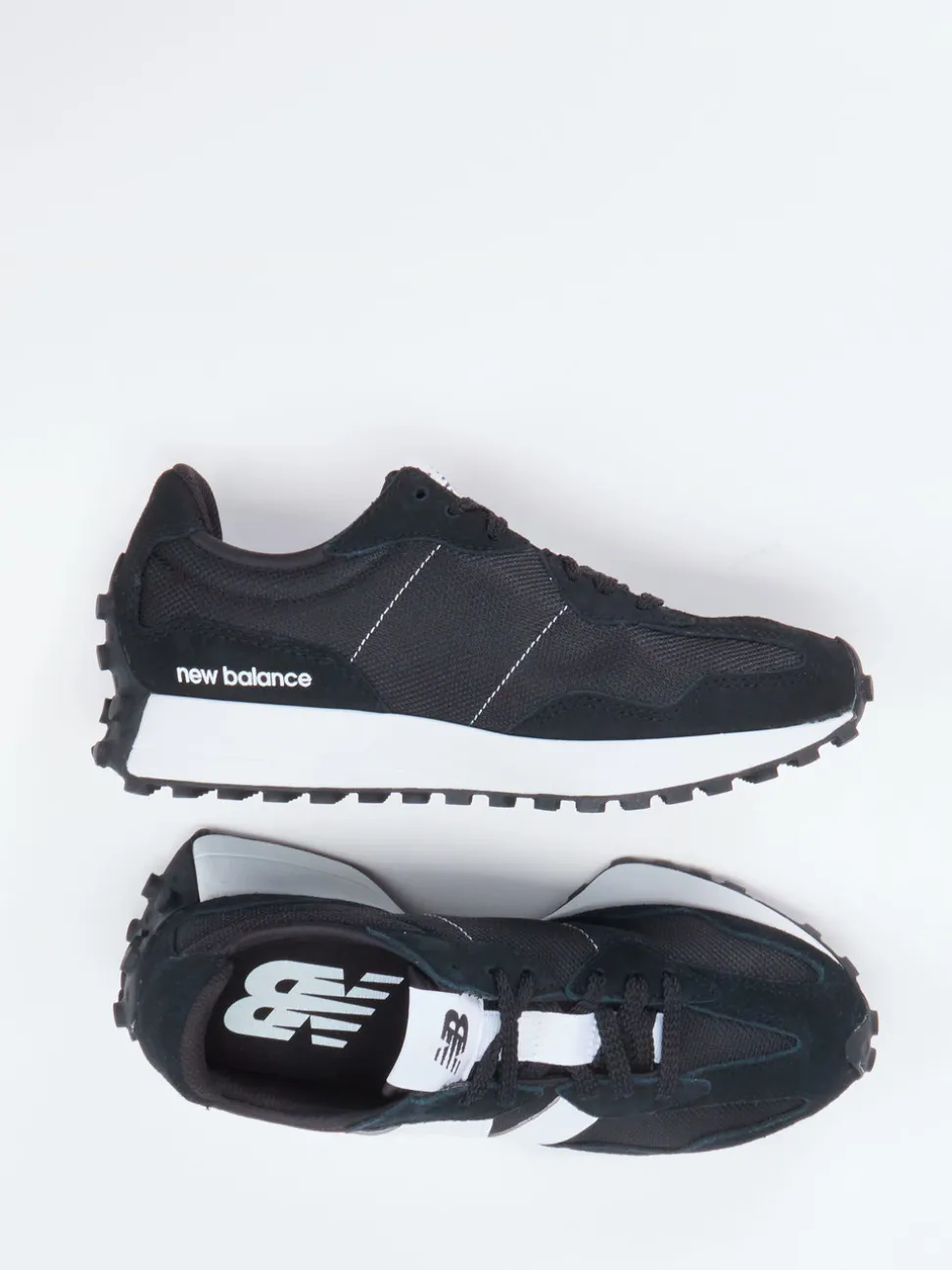 New Balance – Retro-Sneaker aus Veloursleder und Mesh