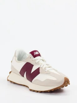 New Balance – Retro-Sneaker aus Textil in Offwhite