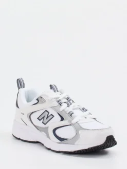 New Balance – Retro-Sneaker aus Textil in Weiß