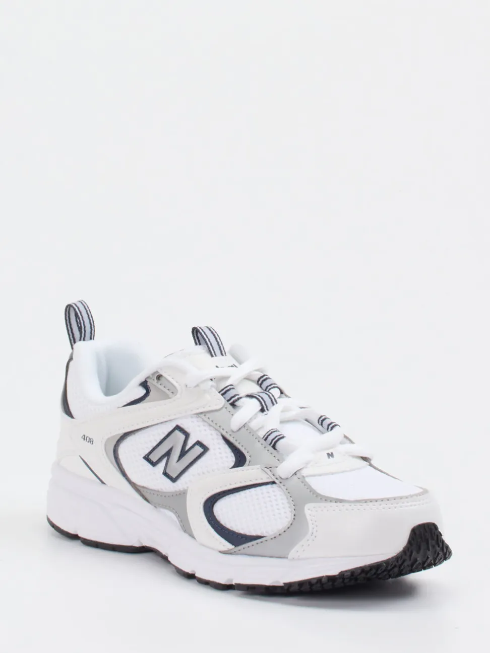 New Balance – Retro-Sneaker aus Textil in Weiß