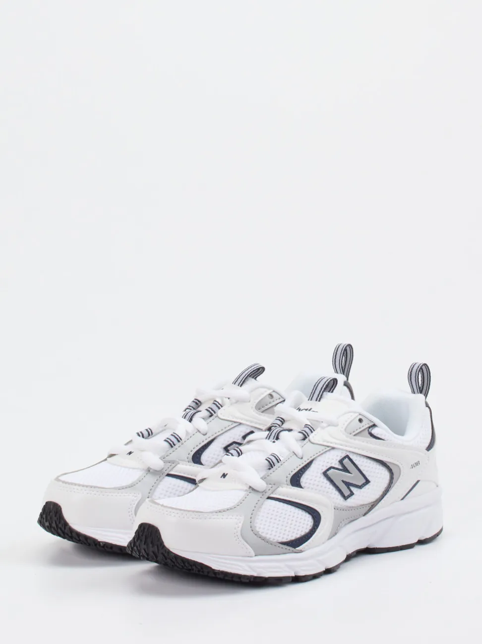 New Balance – Retro-Sneaker aus Textil in Weiß