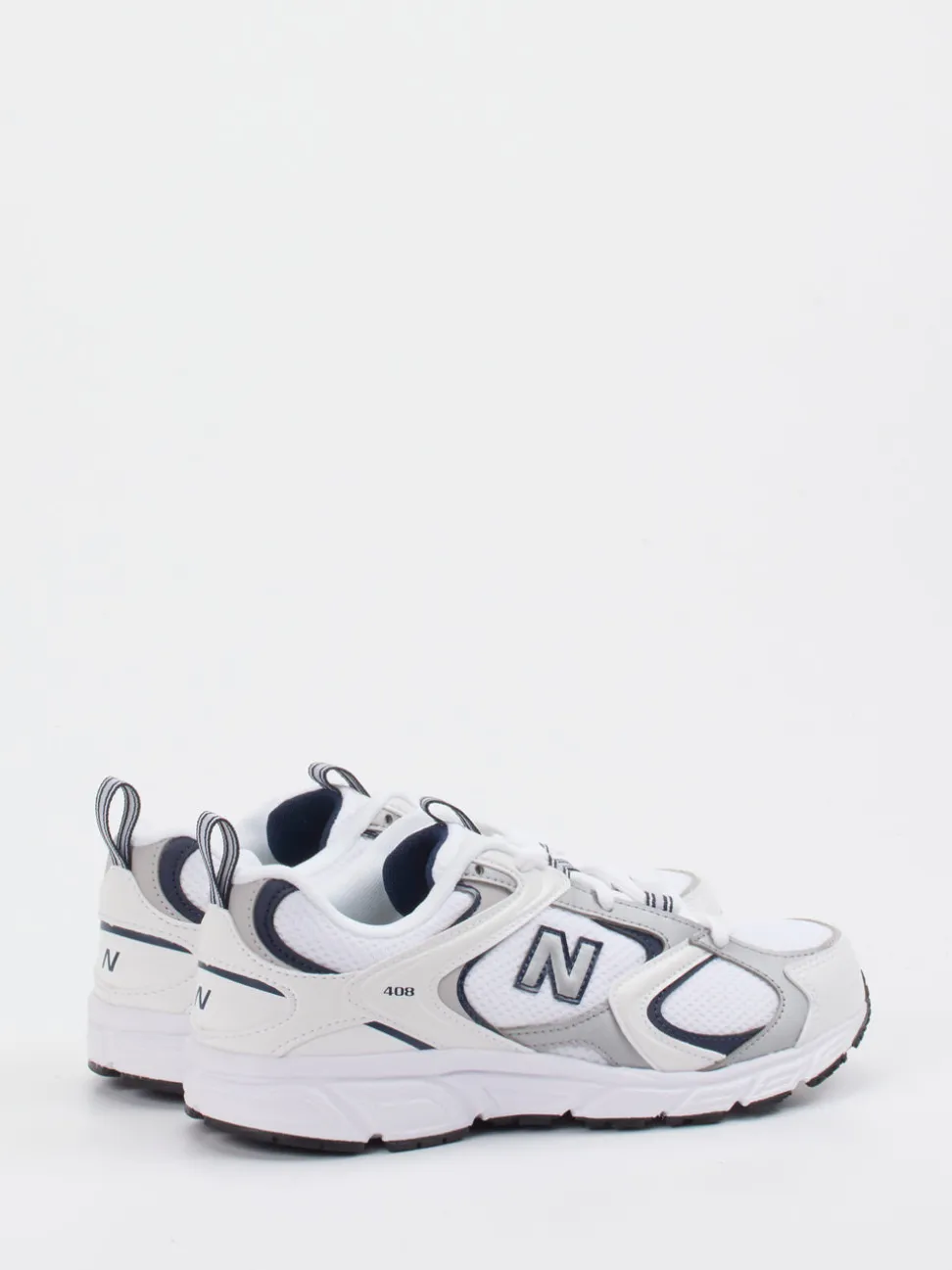 New Balance – Retro-Sneaker aus Textil in Weiß