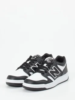 New Balance – Sneaker aus Textil in Schwarz-Weiß