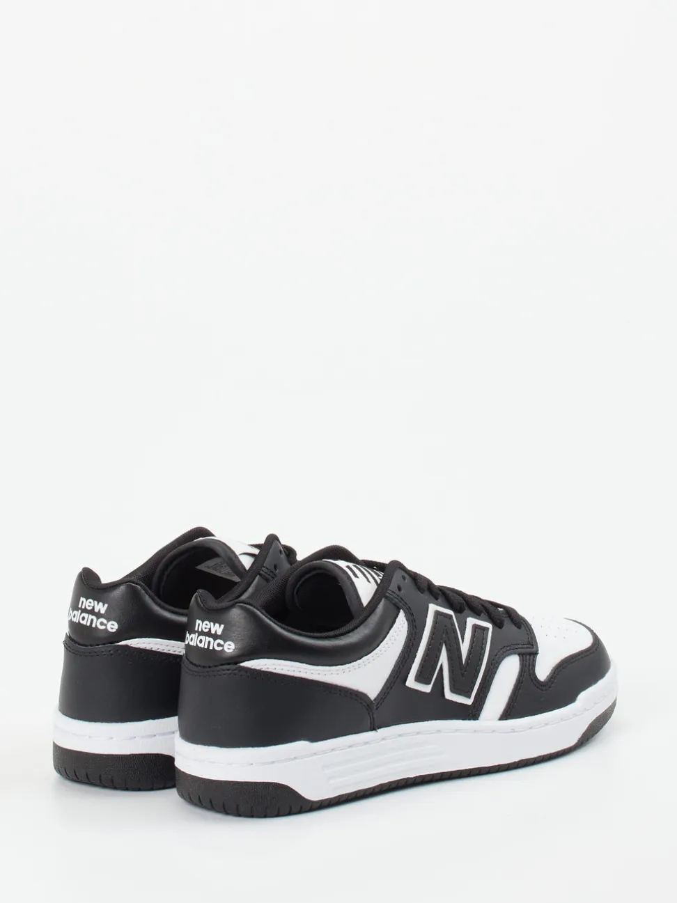 New Balance – Sneaker aus Textil in Schwarz-Weiß