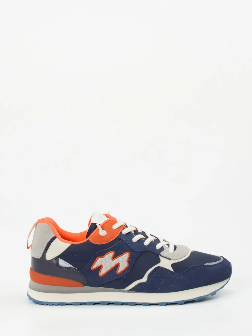 New Balance – Sneaker aus Veloursleder und Textil Marineblau