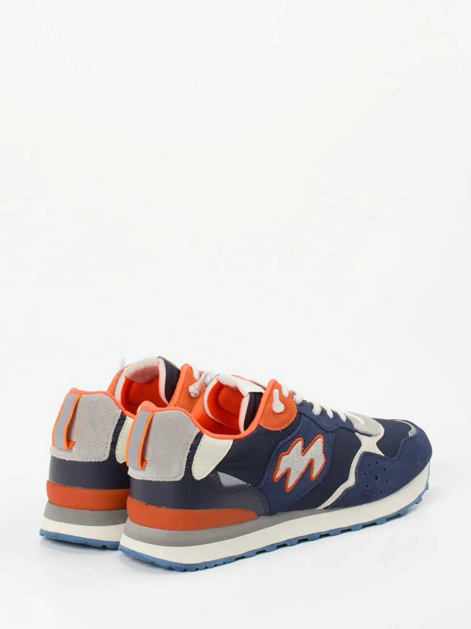 New Balance – Sneaker aus Veloursleder und Textil Marineblau