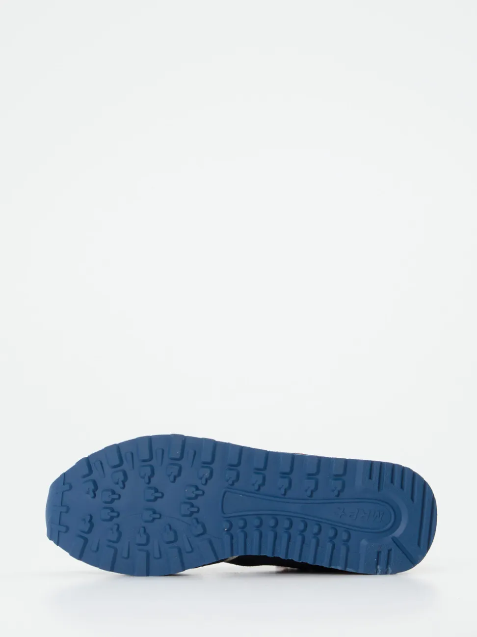 New Balance – Sneaker aus Veloursleder und Textil Marineblau
