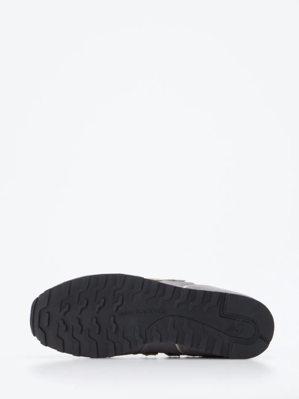 New Balance – Sneaker aus Textil und Veloursleder grau
