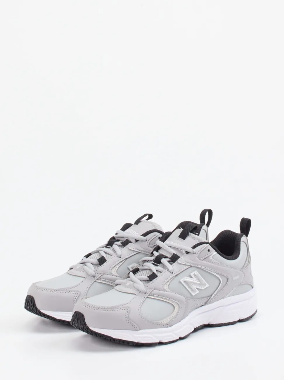 New Balance – Sneaker aus Textil und Mesh in Grau